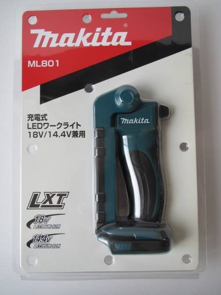  Makita LED рабочее освещение ML801 корпус только заряжающийся свет 14.4V 18V рабочее освещение большой . строительство строительство структура произведение салон преобразование модифицировано оборудование .. магазин DIY работник 