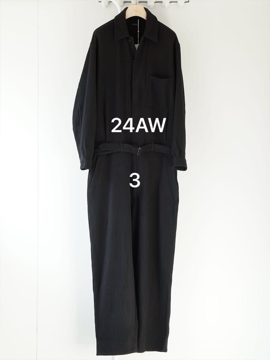 最終価格 COMOLI 24AW ウールカシミヤオールインワン サイズ3 最終価格 COMOLI 24AW ウールカシミヤオールインワン サイズ3