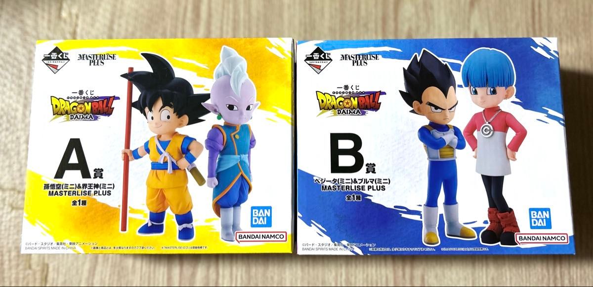 一番くじ ドラゴンボールDAIMA 上位賞フィギュア【A賞B賞】2点 一番くじ ドラゴンボールDAIMA 上位賞フィギュア【A賞B賞】2点