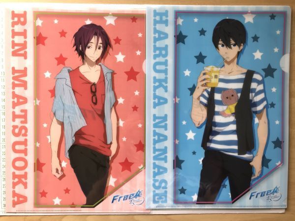 フリー！　Free！　ローソン限定オリジナル　5枚セット　クリアファイル (2173)_画像3