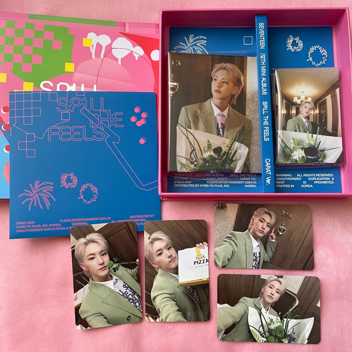 SEVENTEEN SPILL THE FEELS ホシ コンプ セブチ カラット盤 CD SEVENTEEN SPILL THE FEELS ホシ コンプ セブチ カラット盤 CD