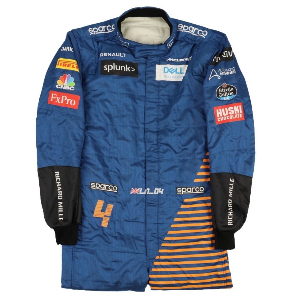 海外 高品質　送料込み　ランド・ノリス 2020 Lando Norris F1 レーシングスーツ　サイズ各種 レプリカ カスタム