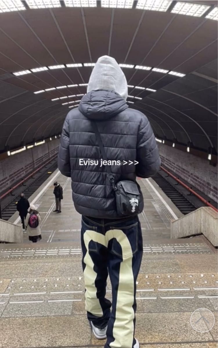 EVISU エヴィス 大黒 デニム ジーンズ ビックカモメ 白カモメ2 EVISU エヴィス 大黒 デニム ジーンズ ビックカモメ 白カモメ2