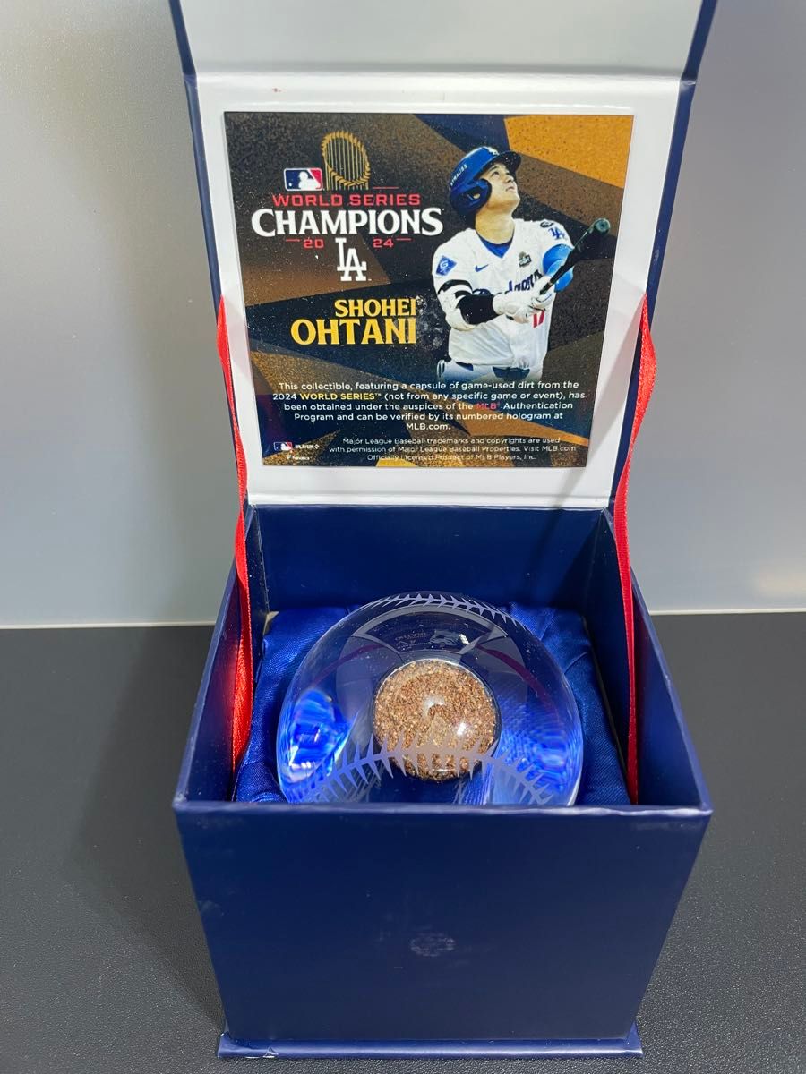 大谷翔平 ワールドシリーズチャンピオン クリスタルボール 土 大谷翔平 ワールドシリーズチャンピオン クリスタルボール 土