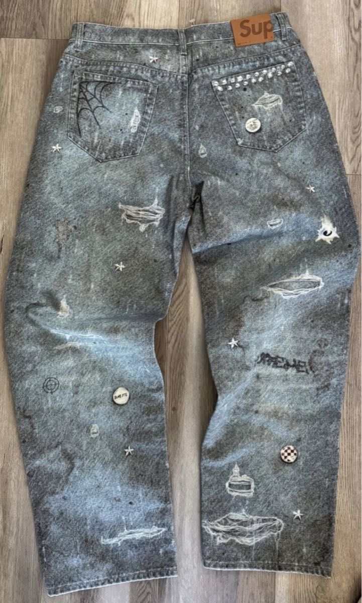 Supreme HJR Trompe Loeil LooseFit Jean Supreme HJR Trompe Loeil LooseFit Jean