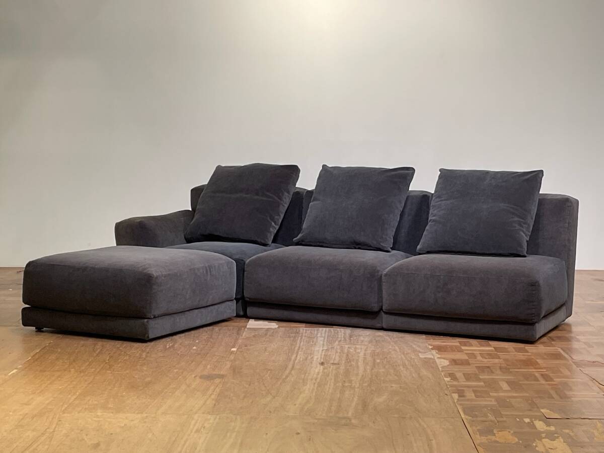 -od01125|B&B Italia Antonio Citterio MAXALTO LUIS フェザーモジュールトリプルソファ|B&Bイタリア マクサルト Cassina カッシーナ