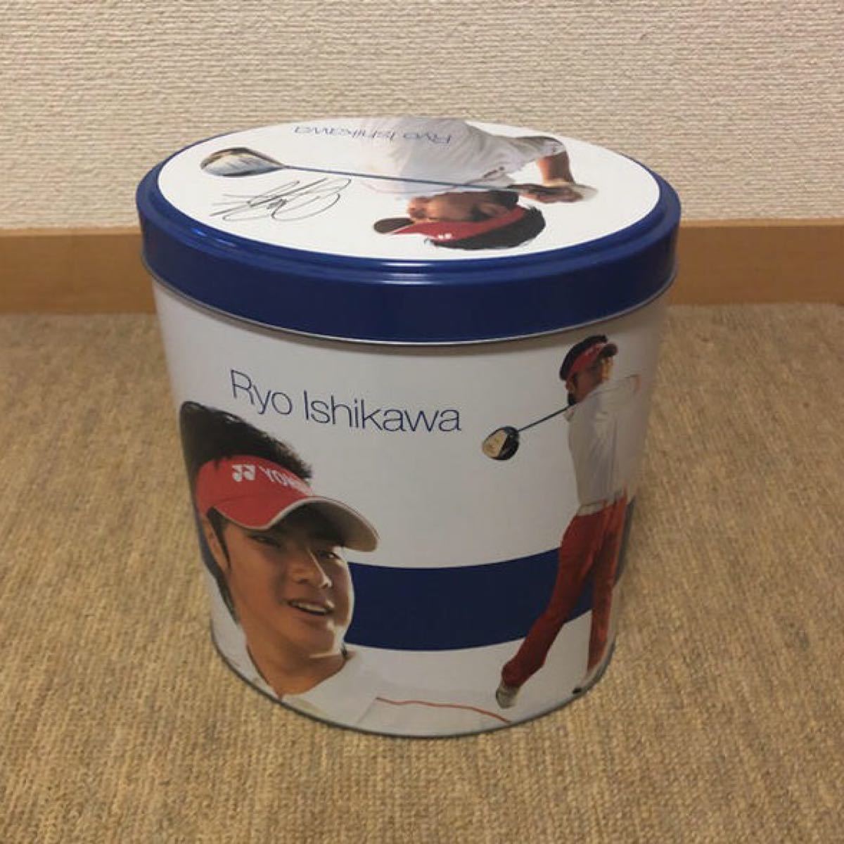 石川遼 公式グッズ 缶
