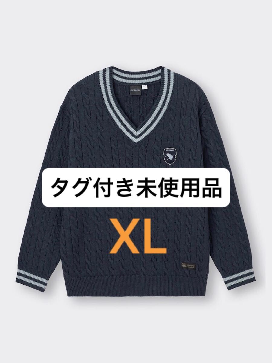 タグ付き未使用】GU ジーユー Vネックセーター ハリーポッター タグ付き未使用】GU ジーユー Vネックセーター ハリーポッター