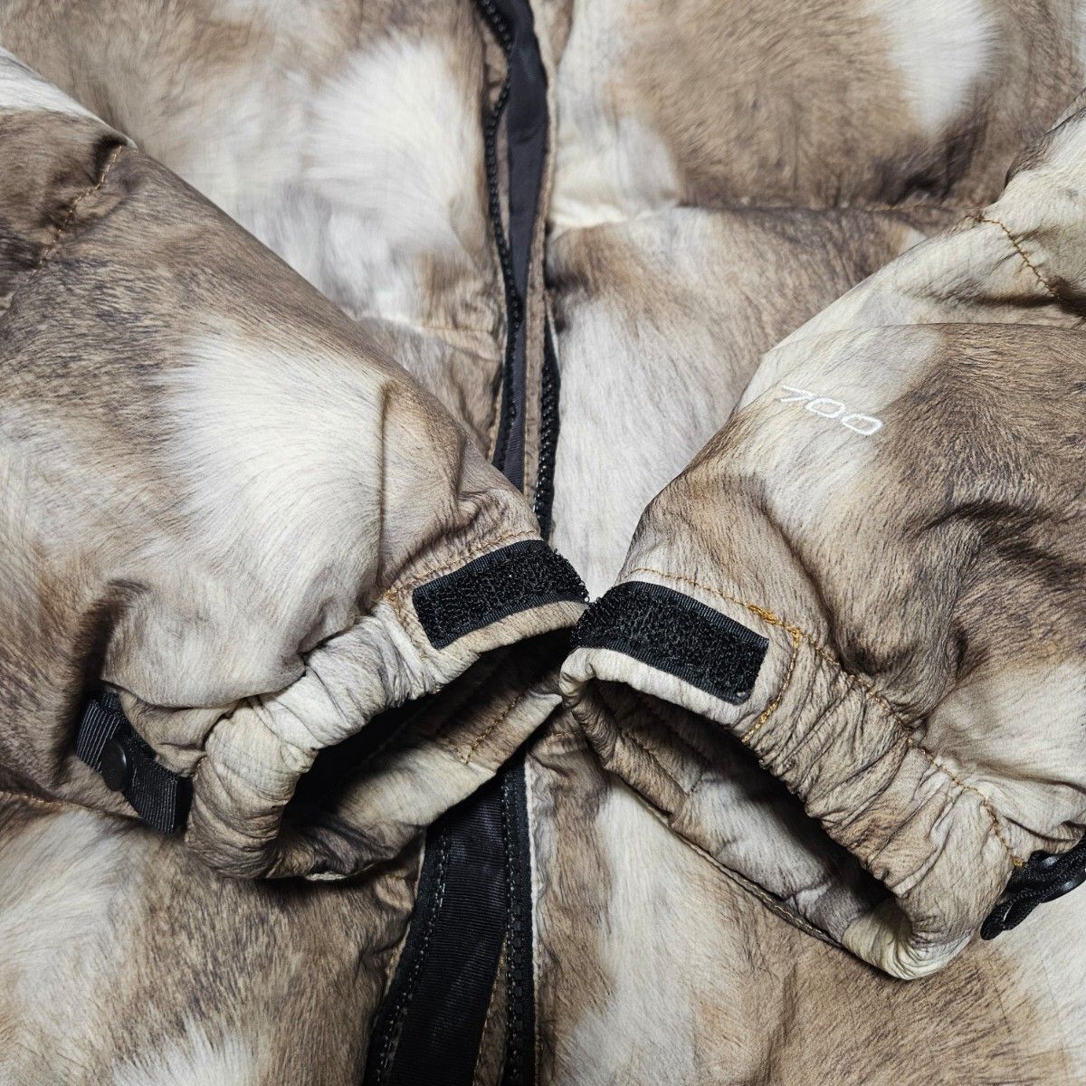 Supreme The North Face Fur Print Nuptse Jacket Brown Sサイズ Supreme The North Face Fur Print Nuptse Jacket Brown Sサイズ