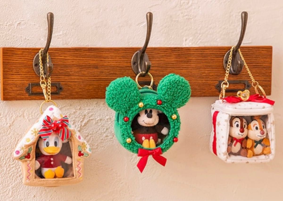 ミニーぬいぐるみチャーム Dazzling Christmas in New York限定 ミニーぬいぐるみチャーム Dazzling Christmas in New York限定