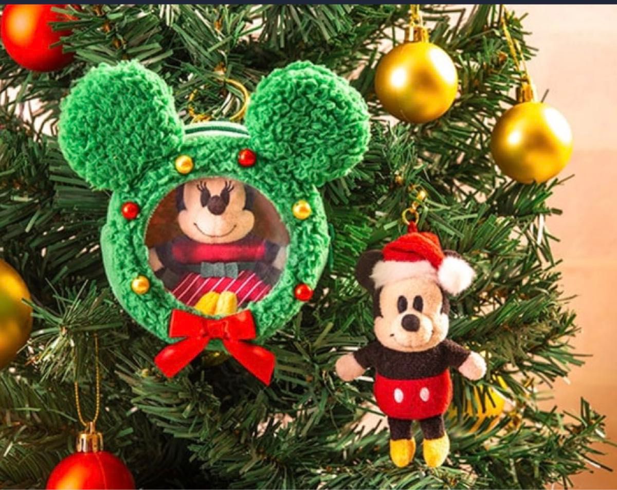 ミニーぬいぐるみチャーム Dazzling Christmas in New York限定 ミニーぬいぐるみチャーム Dazzling Christmas in New York限定