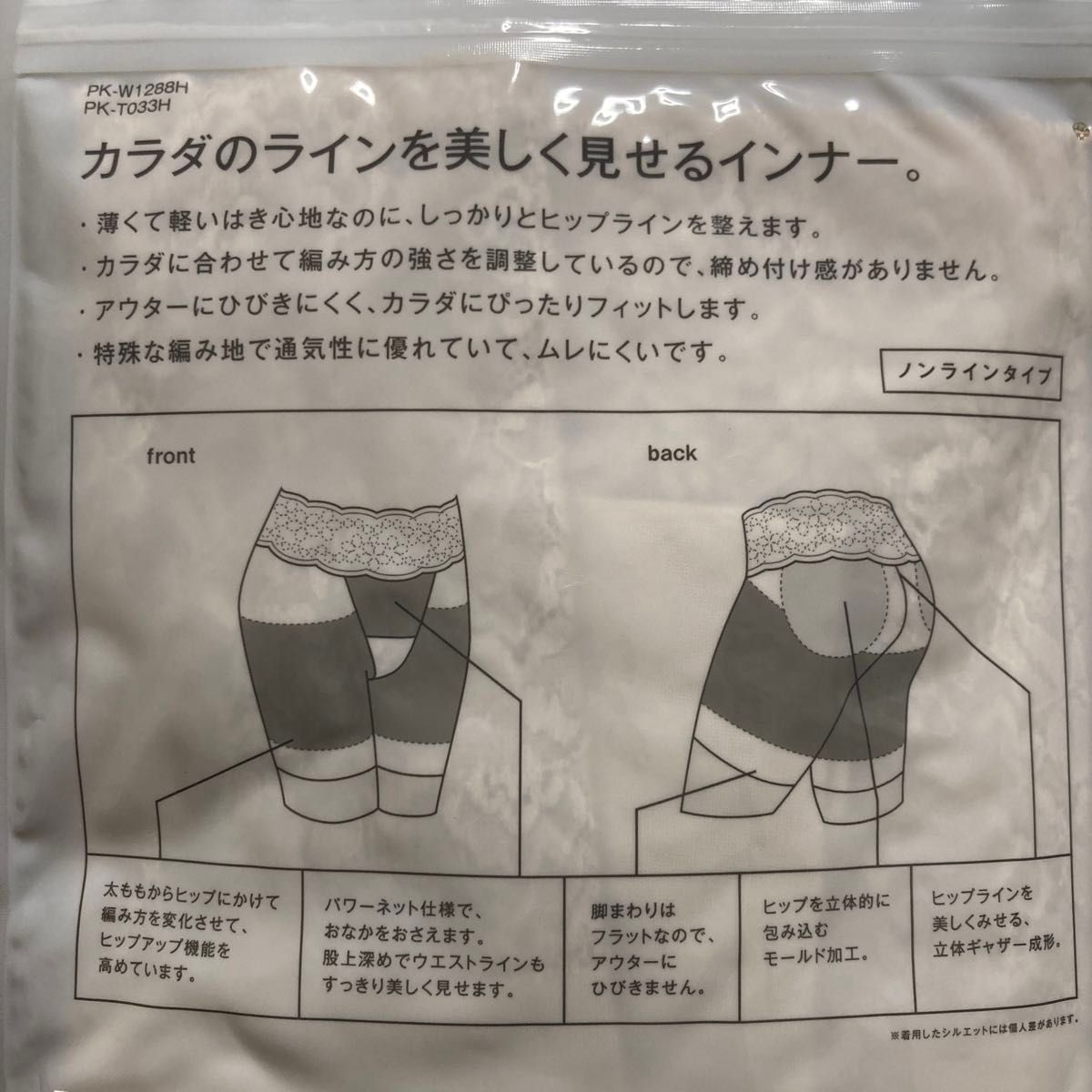 ユニクロ UNIQLO ボディシェイパー ショーツ レース付き ノン ユニクロ UNIQLO ボディシェイパー ショーツ レース付き ノン