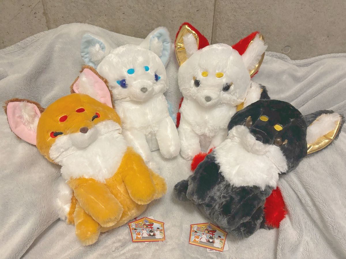 ちょコンとキツネ九尾錦雅 4点セット(せっか ぼうろ きんい ちょコンとキツネ九尾錦雅 4点セット(せっか ぼうろ きんい