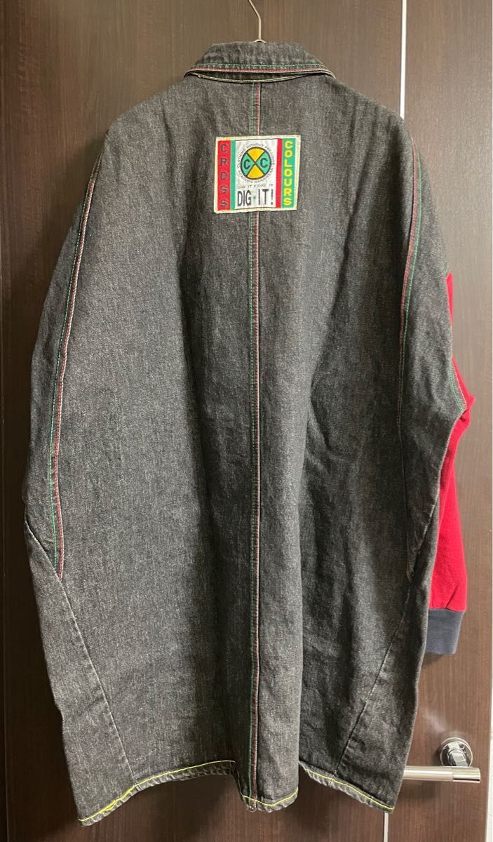 レア 90's USA製 CROSS COLOURS クロスカラーズ デニム レア 90's USA製 CROSS COLOURS クロスカラーズ デニム