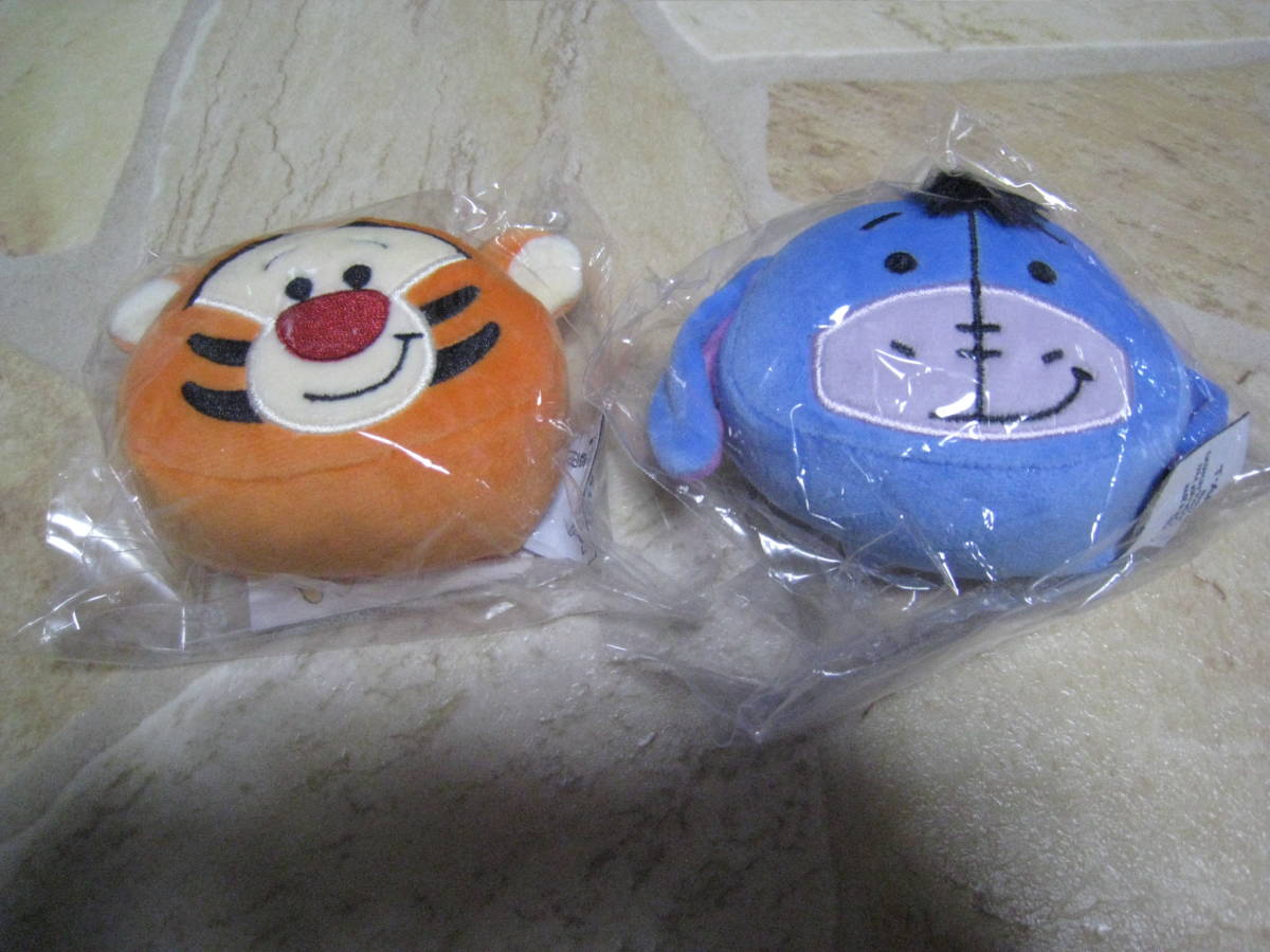  new goods ........ face type mascot Tiger & Eeyore 2 piece set Disney 