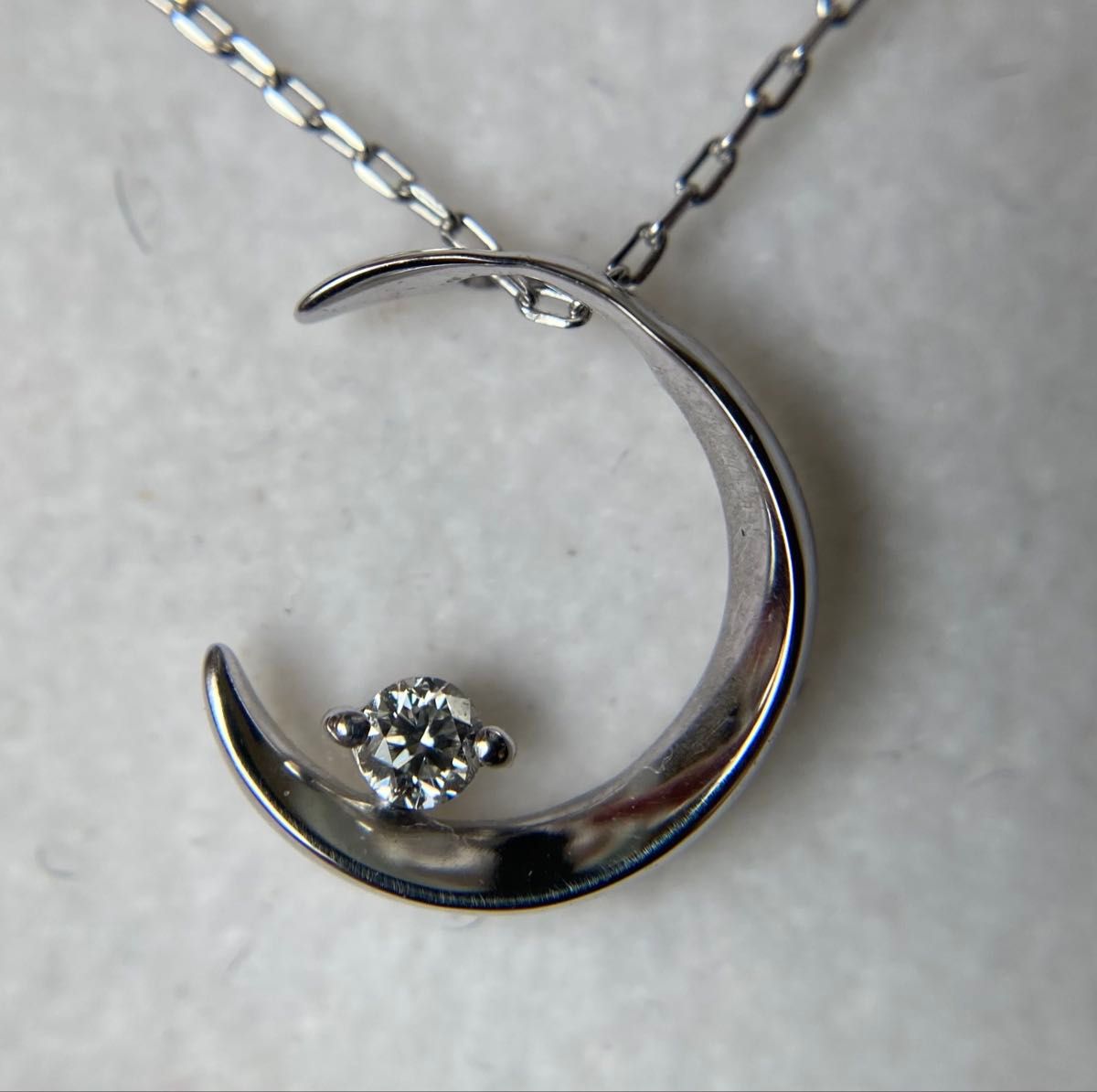 STAR JEWELRY スタージュエリー 1P ダイヤモンド 三日月 ムーン STAR JEWELRY スタージュエリー 1P ダイヤモンド 三日月 ムーン