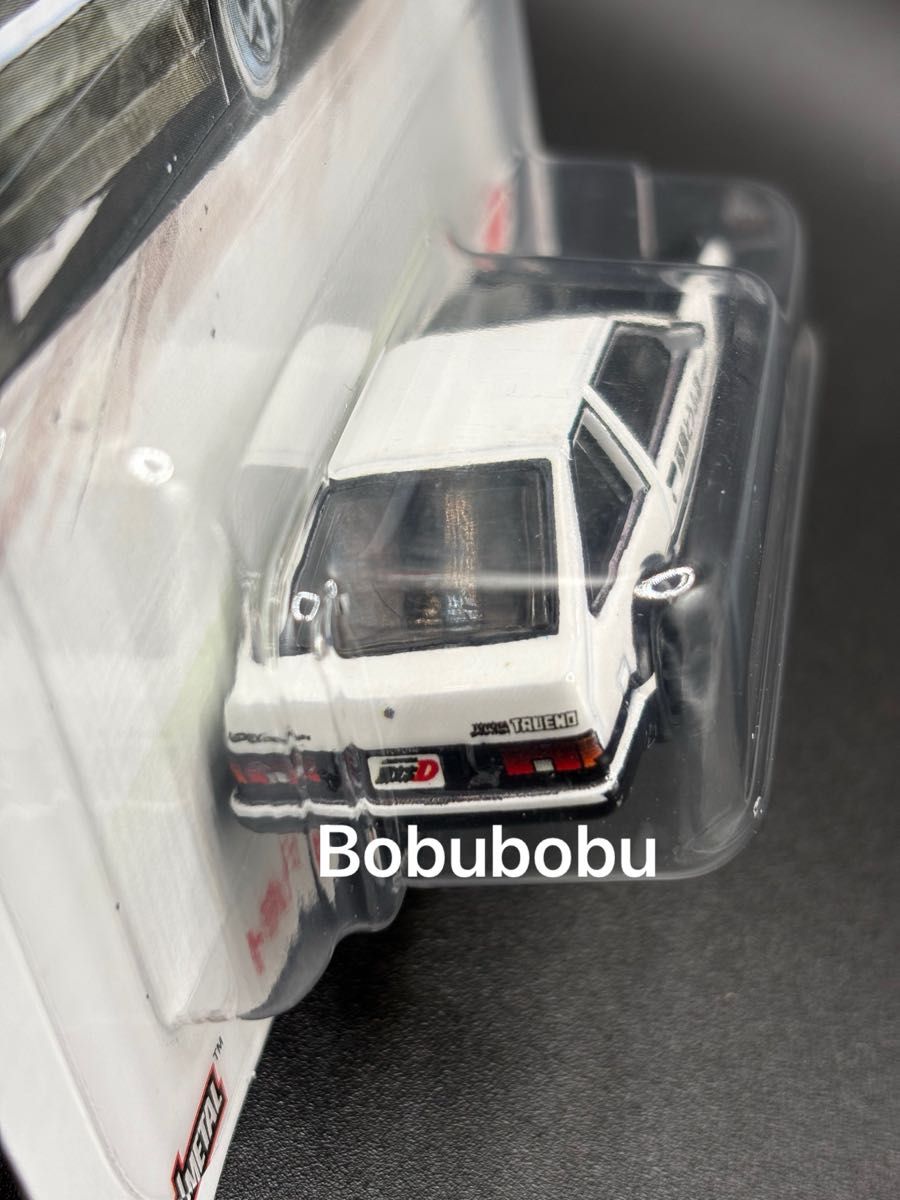 ホットウィール イニシャルD 顔文字D トヨタ AE86 スプリンター ホットウィール イニシャルD 顔文字D トヨタ AE86 スプリンター