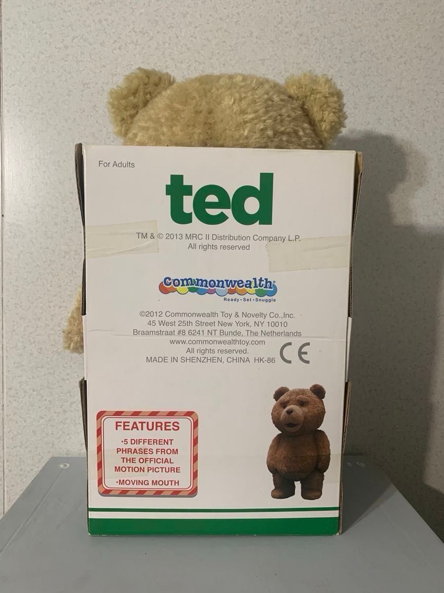 映画 ted テッド 16インチ ぬいぐるみ 英語版 赤タグ|Yahoo 映画 ted テッド 16インチ ぬいぐるみ 英語版 赤タグ|Yahoo