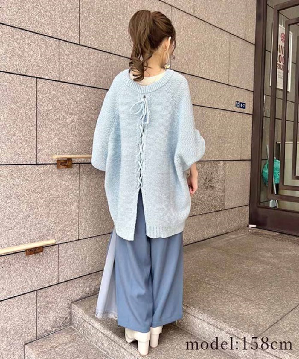 専用【新品】axes femme 2wayメランジニット ピンク アクシーズ 専用【新品】axes femme 2wayメランジニット ピンク アクシーズ