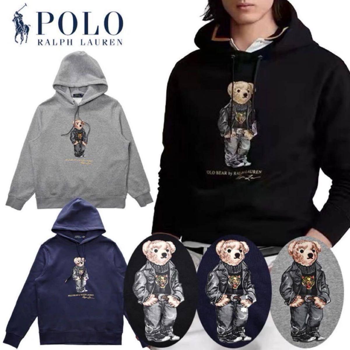 ちぃたまご55様【新品】POLO Ralph Lauren ポロベアパーカー ちぃたまご55様【新品】POLO Ralph Lauren ポロベアパーカー