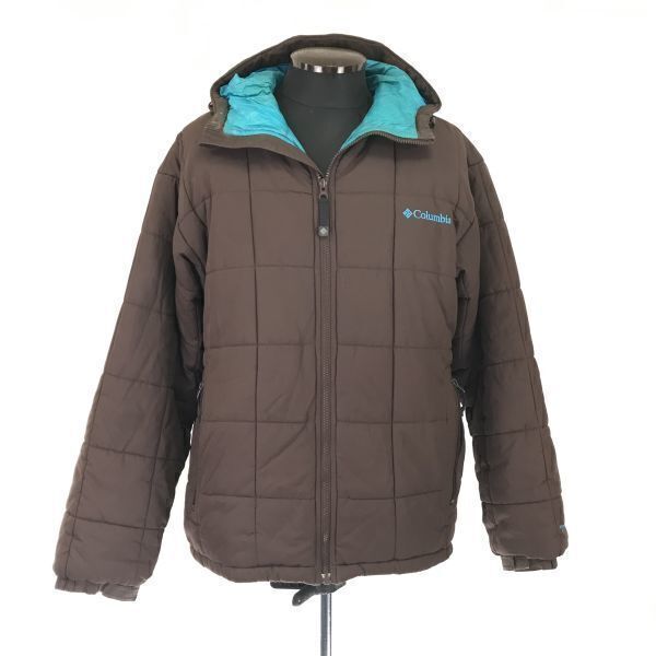 コリアグランドセール Columbia★ハイテク防寒/中綿入りパーカー/ジャケット/ブルゾン【Mens size -M/茶/brown】Coats/Jackets/Jumpers◆※家Z その他