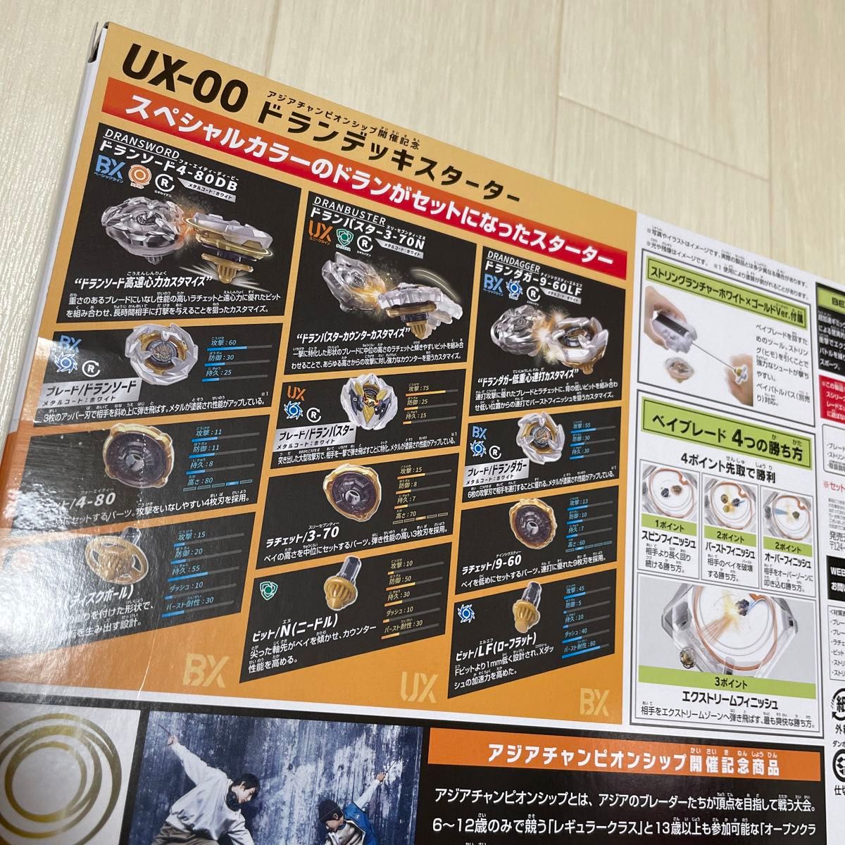 ベイブレードX アジアチャンピオンシップ 開催記念 UX-00 ベイブレードX アジアチャンピオンシップ 開催記念 UX-00