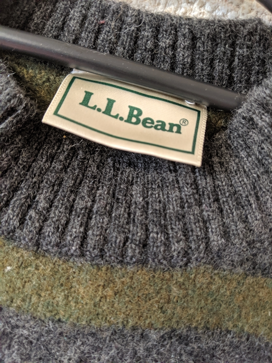 L.L.Bean border knitted the best ( gilet )