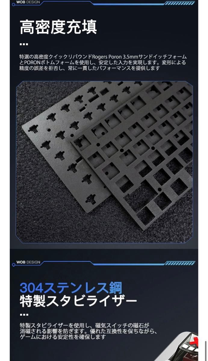 WOBKEY Rainy75 RT ラピトリキーボード(新品未開封) Rainy 75 RT WOBKEY Rainy75 RT ラピトリキーボード(新品未開封) Rainy 75 RT