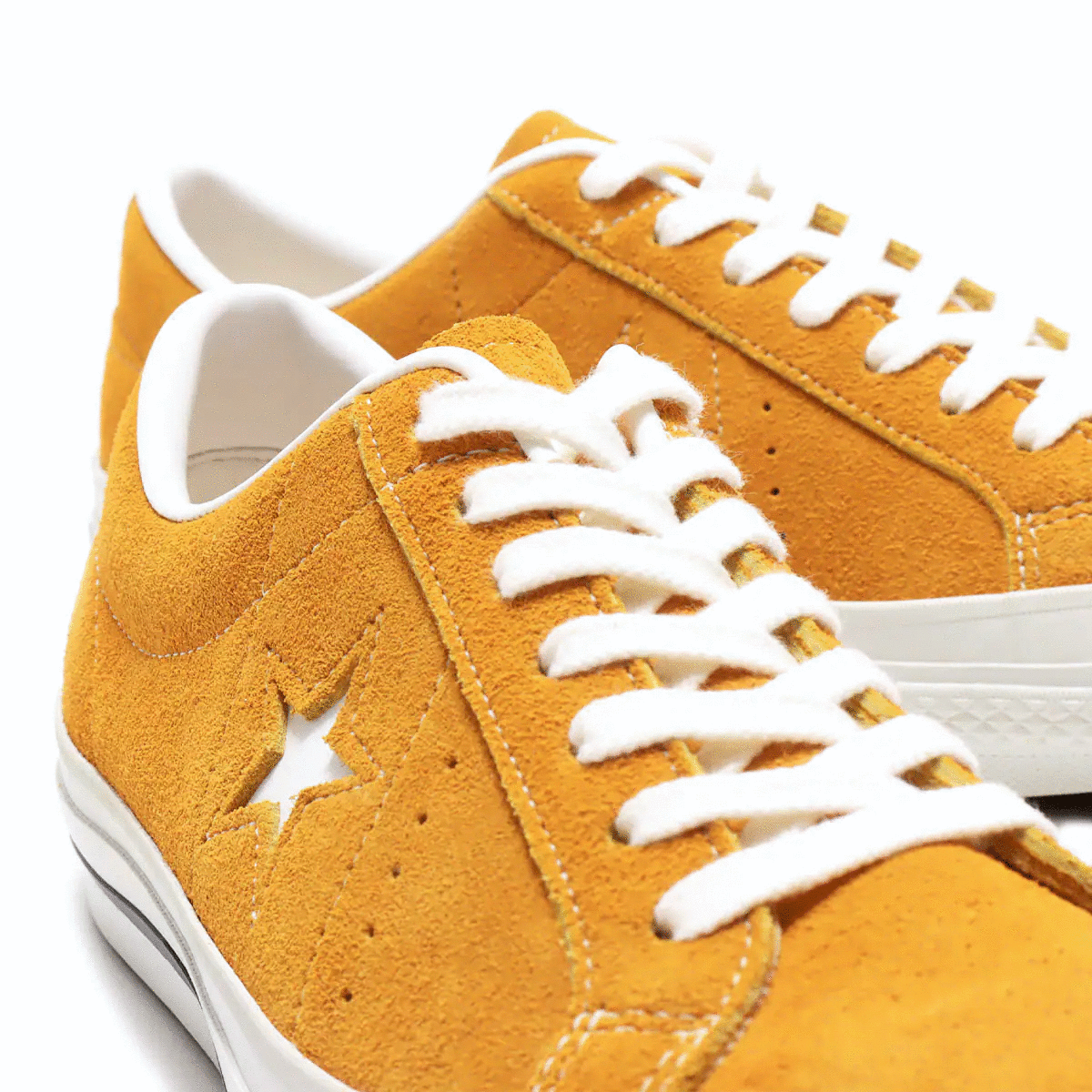  сделано в Японии внутренний стандартный товар CONVERSE ONE STAR J SUEDE GOLD Gold 27cm US8.5 не использовался ONESTAR one Star золотой горчица Karashi горчица Made In Japan