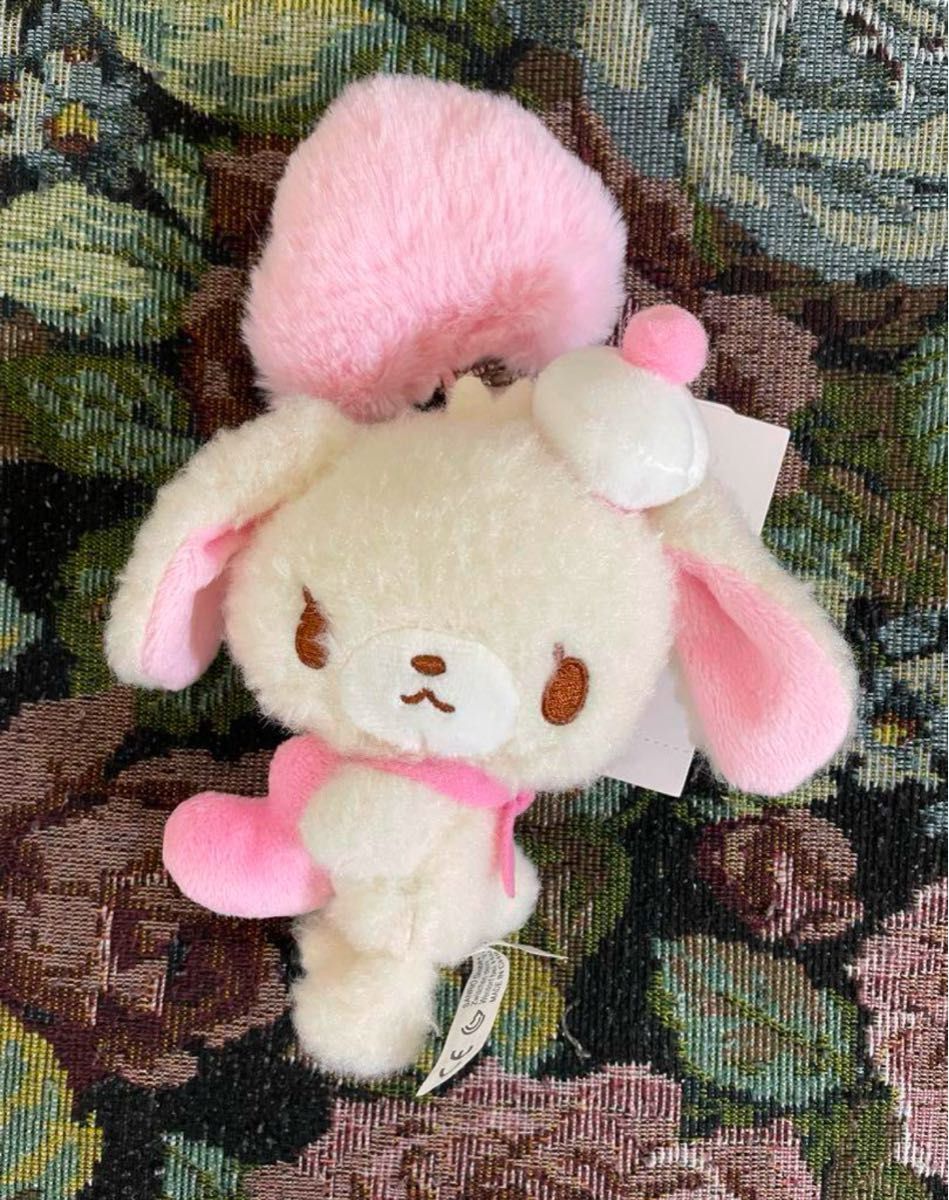 シュガーバニーズ サンリオ マスコット ぬいぐるみ ハート 平成 シュガーバニーズ サンリオ マスコット ぬいぐるみ ハート 平成