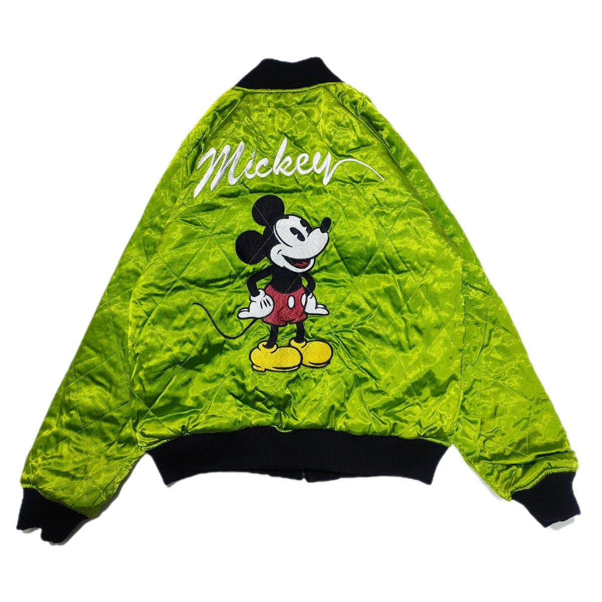ディズニー/ミッキー スカジャン/Size S/ヴィンテージ/匿名配送 ディズニー/ミッキー スカジャン/Size S/ヴィンテージ/匿名配送