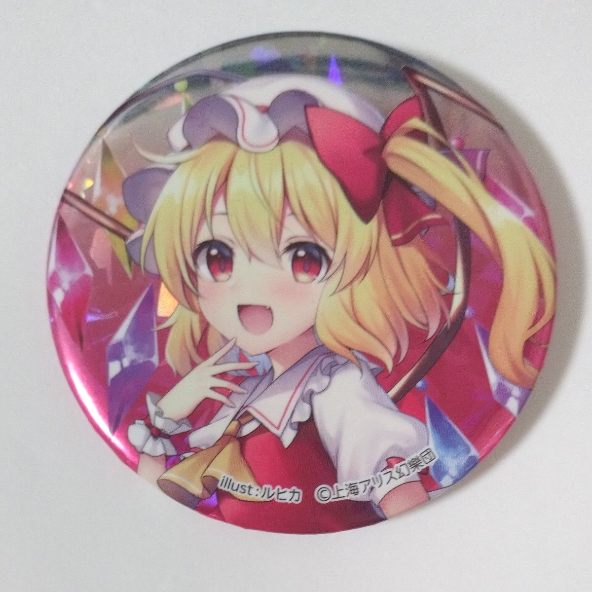 東方Project 缶バッジ ダイソー DAISO フランドール 東方Project 缶バッジ ダイソー DAISO フランドール
