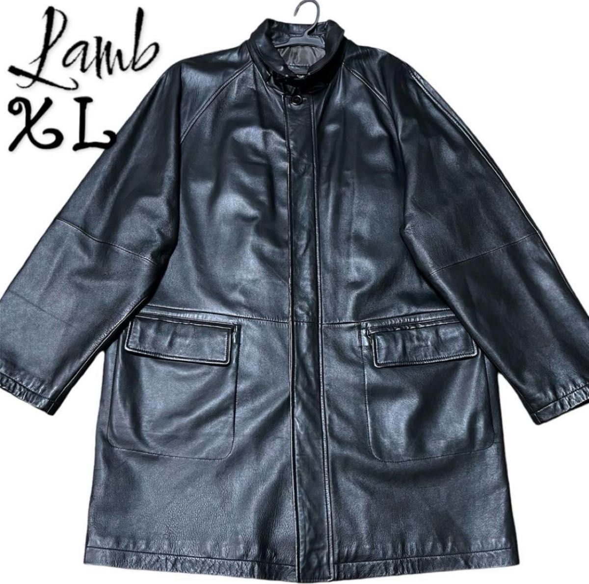 限定価格 ラムレザージャケット XL ブラック International 限定価格 ラムレザージャケット XL ブラック International