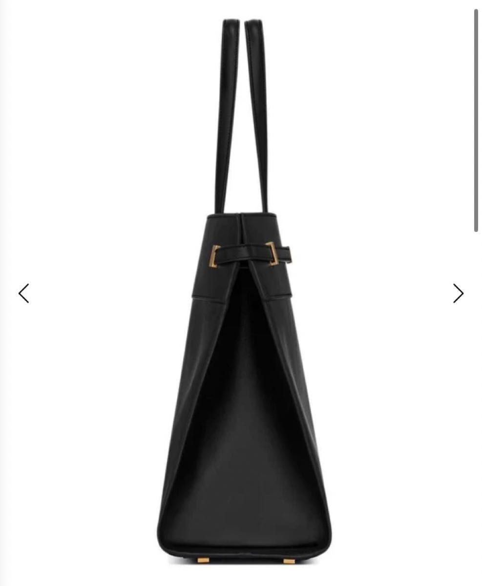 希少 SAINT LAURENT マンハッタン ラージ ブラック トートバッグ 希少 SAINT LAURENT マンハッタン ラージ ブラック トートバッグ