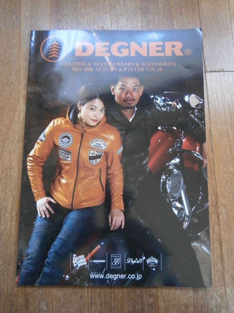 DEGNER　デグナー　2019年　製品カタログ　ウィンター　革ジャン　ジャケット　レザー　ベスト　パンツ　グローブ　プロテクター　_画像1