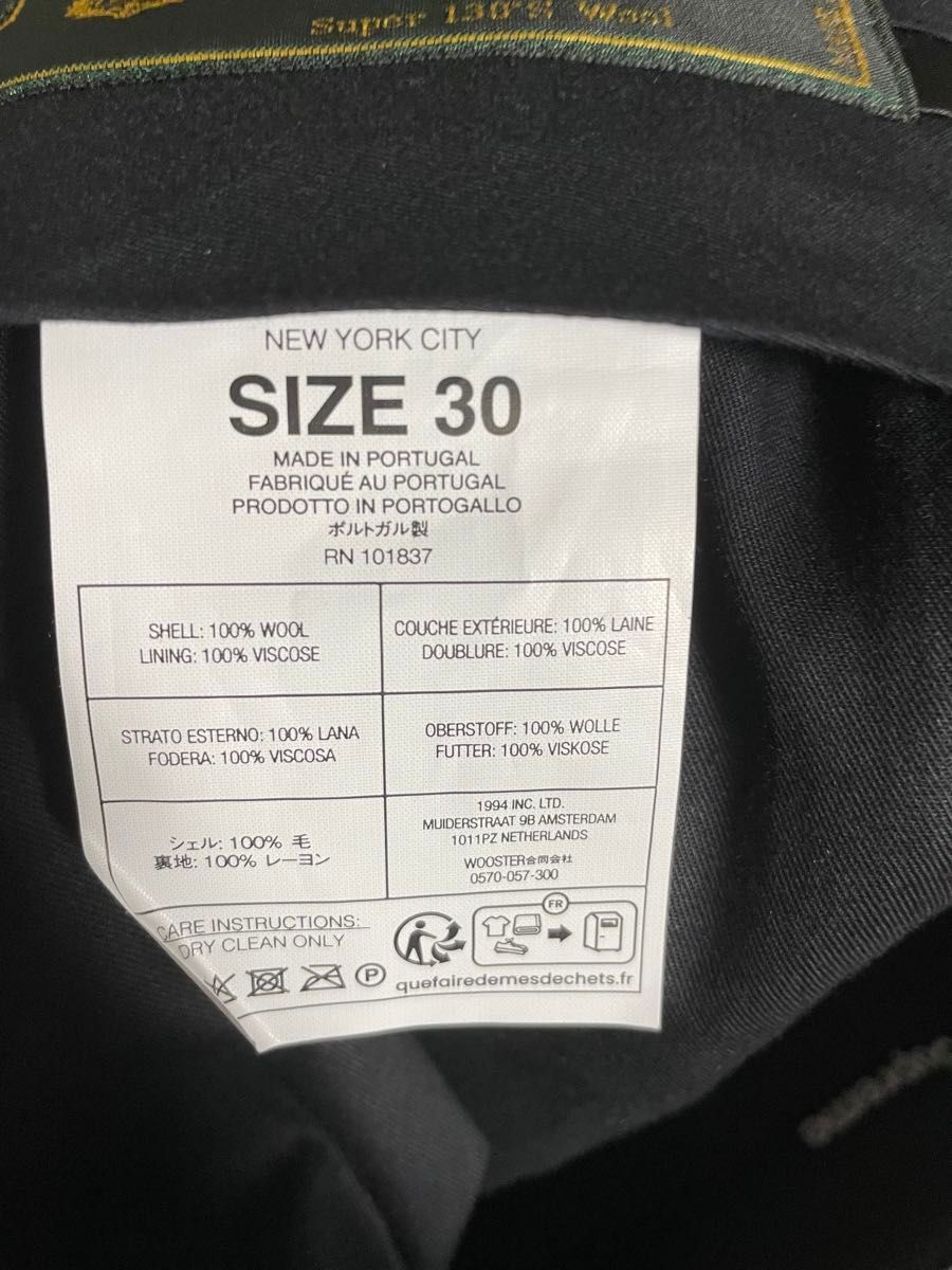 Supreme Striped Wool Trouser ブラック30|Yahoo!フリマ(旧 Supreme Striped Wool Trouser ブラック30|Yahoo!フリマ(旧