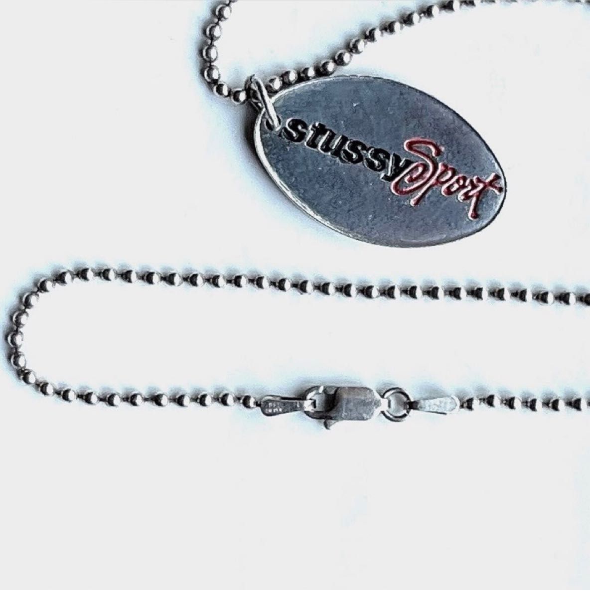 STUSSYスポーツ/ 限定 SILVERペンダント& ボールチェーン|Yahoo STUSSYスポーツ/ 限定 SILVERペンダント& ボールチェーン|Yahoo