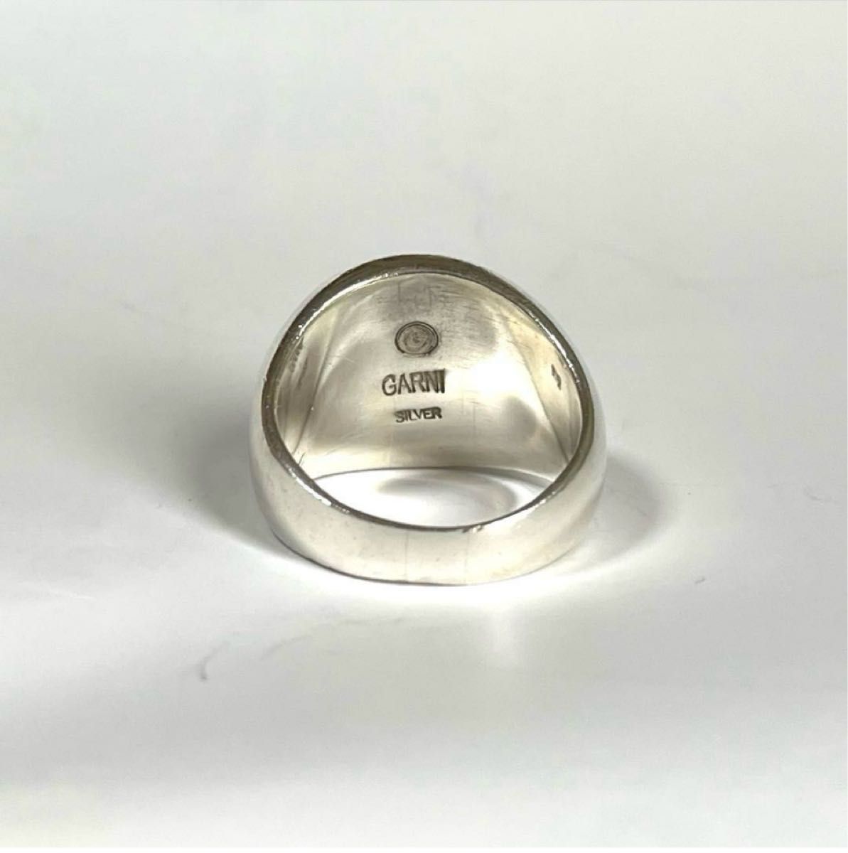 GARNIガルニ シグネットSILVER リング 約25号位|Yahoo!フリマ GARNIガルニ シグネットSILVER リング 約25号位|Yahoo!フリマ