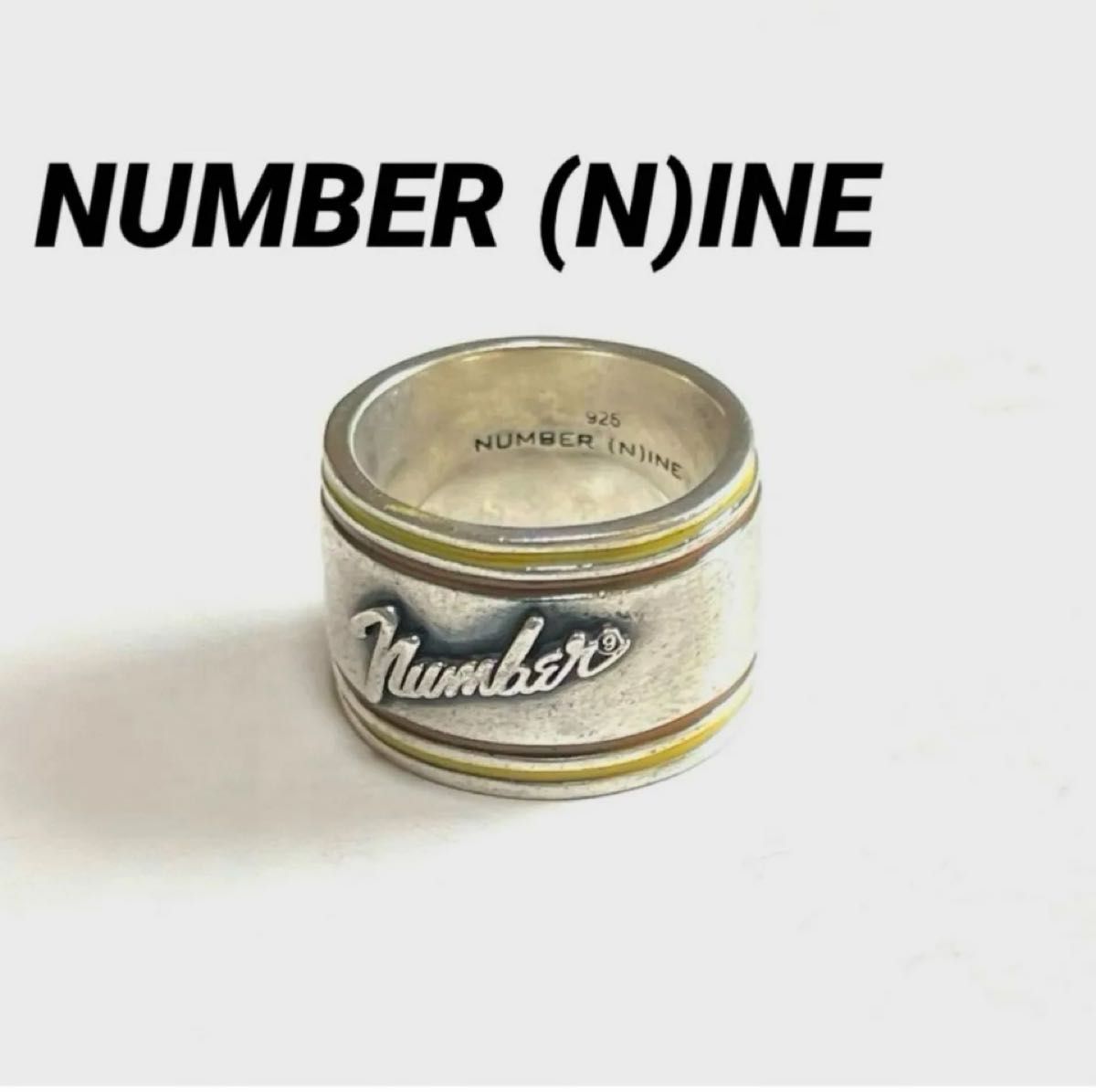 NUMBER (N)INE ナンバーナイン/フェンダー925 SILVERリング NUMBER (N)INE ナンバーナイン/フェンダー925 SILVERリング
