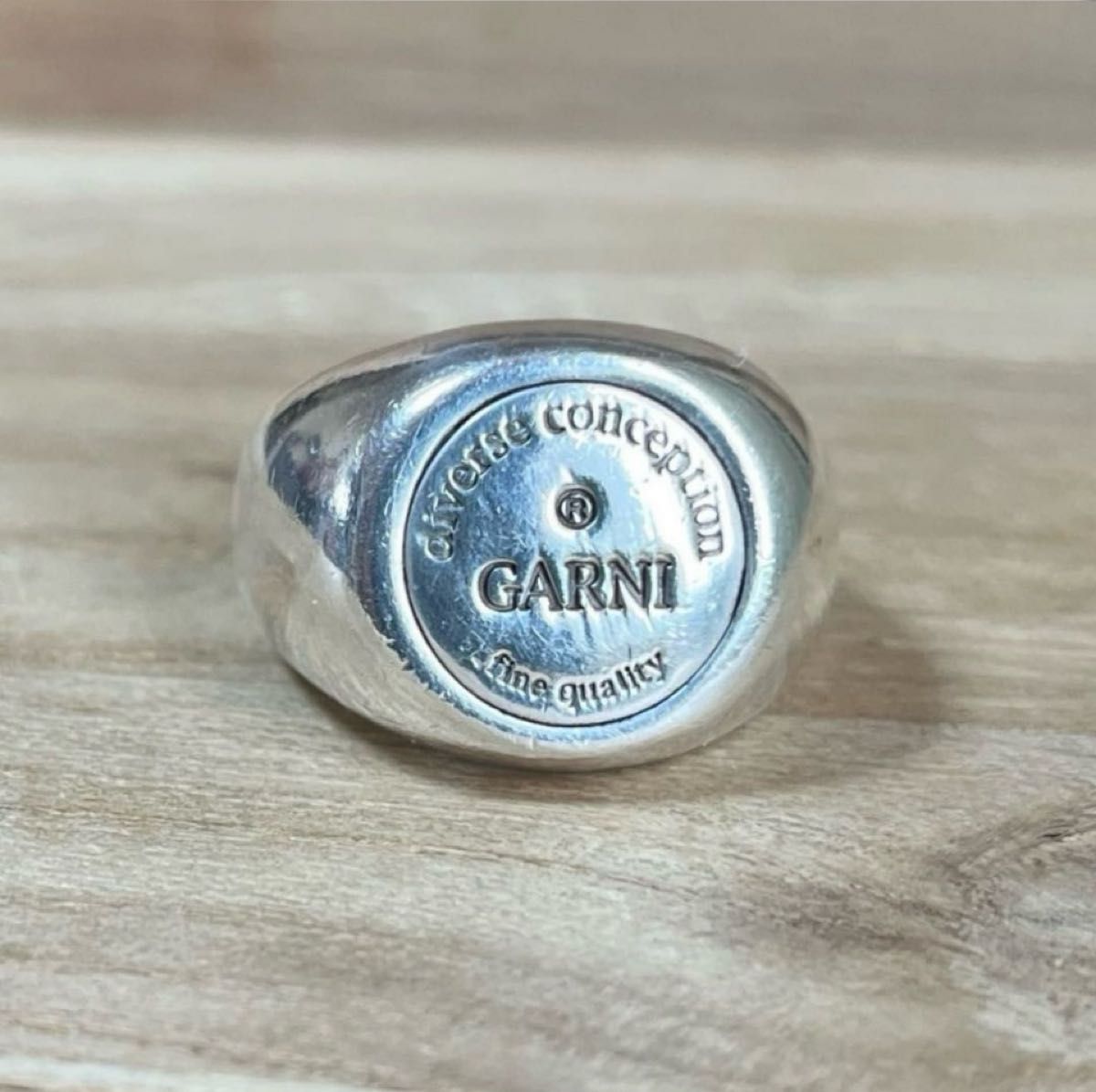 GARNIガルニ シグネットSILVER リング 約25号位|Yahoo!フリマ GARNIガルニ シグネットSILVER リング 約25号位|Yahoo!フリマ