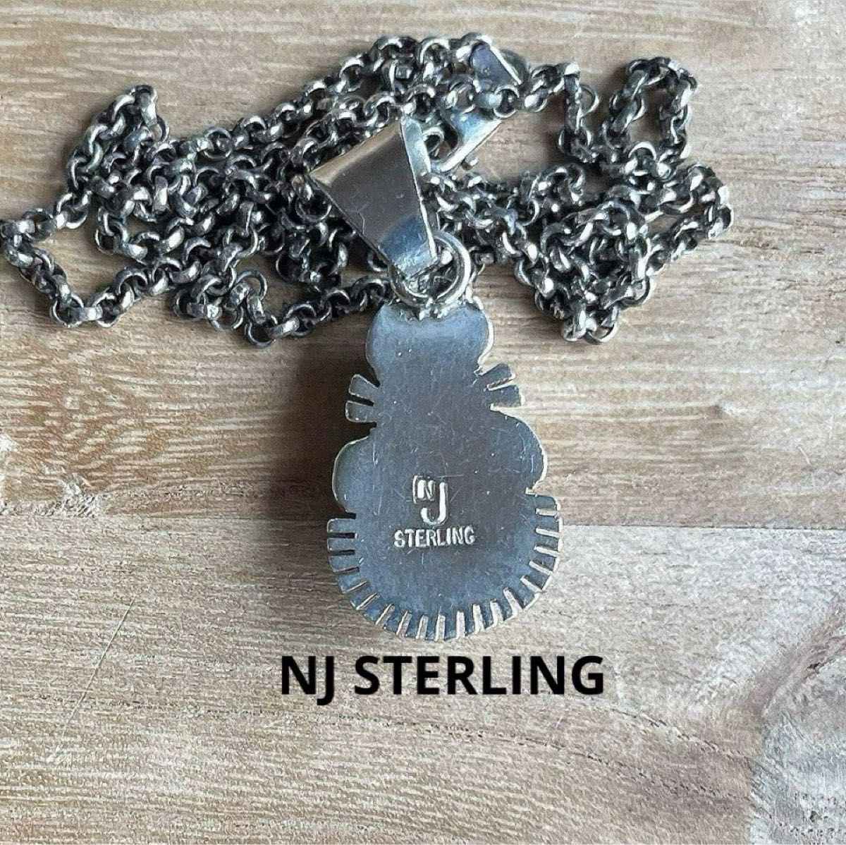 ナバホ NJ ターコイズSTERLING ペンダント& 925チェーン|Yahoo ナバホ NJ ターコイズSTERLING ペンダント& 925チェーン|Yahoo