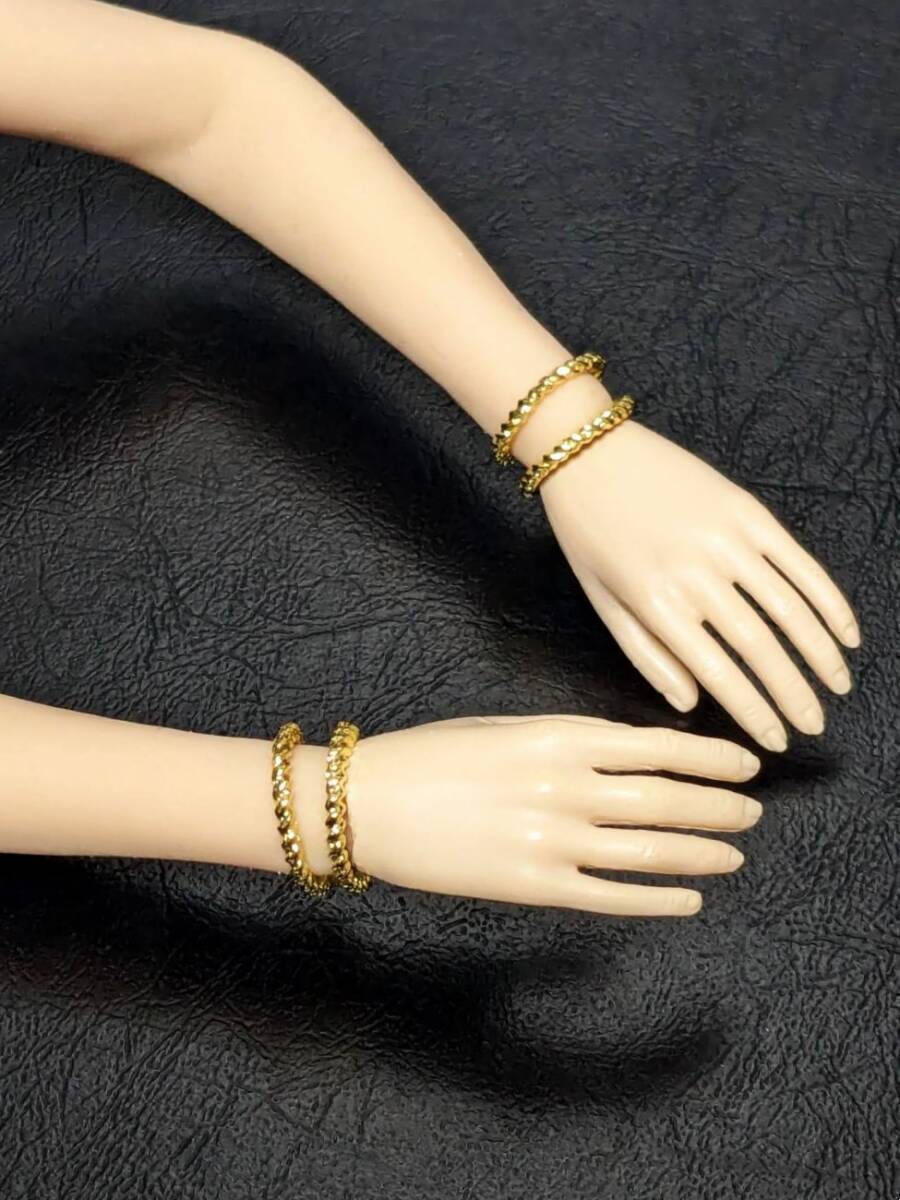  Cool Girl fa Ise nPhicen VERYCOOL TBLeague 1/6 doll custom doll bracele Gold (B2407100)