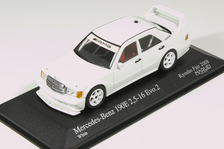 ミニチャンプス 1/43 メルセデスベンツ 190E 2.5-16 Evo2 京商フェア 2008 限定 丸栄 Minichamps Mercedes-Benz Special Model MARUEI_画像1