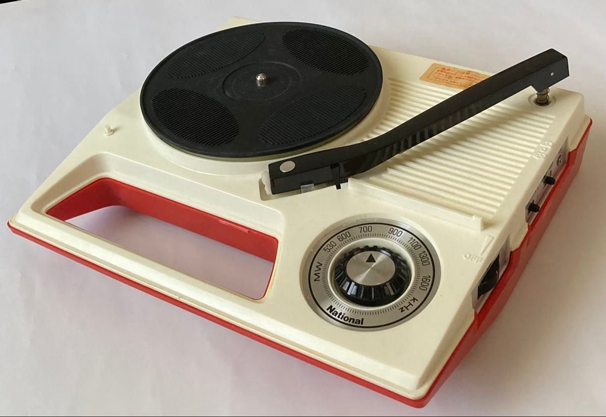 動作品】National ナショナル SG-558N ポータブル レコード 動作品】National ナショナル SG-558N ポータブル レコード