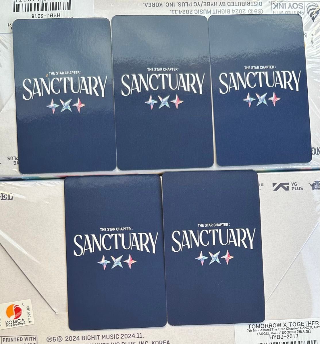 TXT SANCTUARY ユニバ 購入特典 トレカ 5枚 コンプセット|Yahoo TXT SANCTUARY ユニバ 購入特典 トレカ 5枚 コンプセット|Yahoo