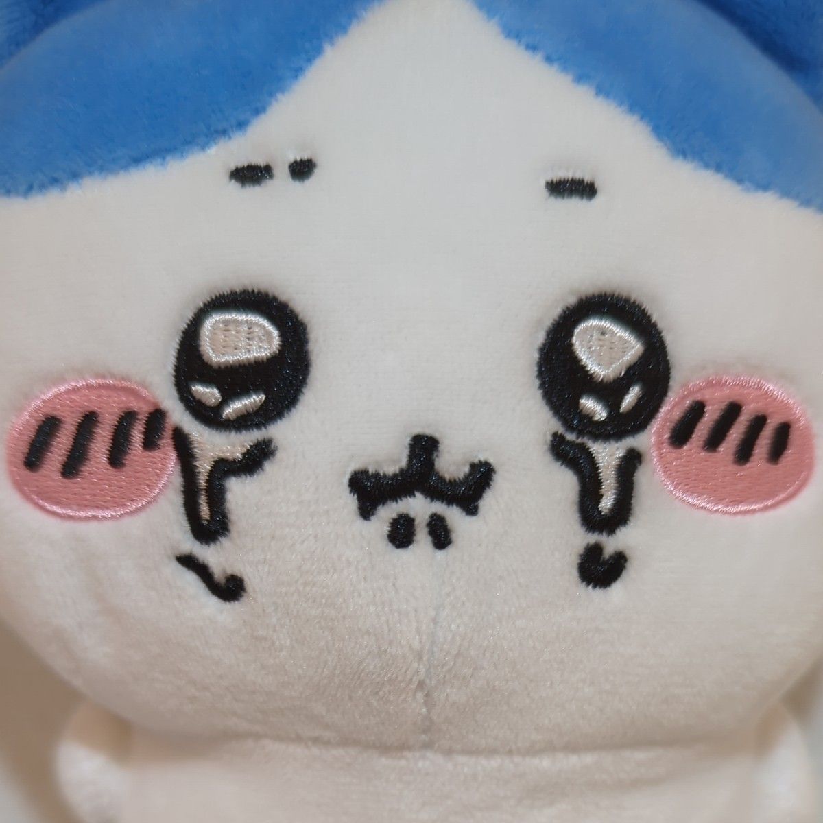 ちいかわ 泣いちゃったぬいぐるみ ハチワレ紙タグありプライズ ちいかわ 泣いちゃったぬいぐるみ ハチワレ紙タグありプライズ