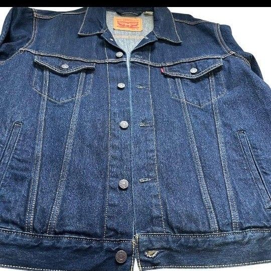 Levi's デニムジャケット Gジャン 濃紺 XL 大き目 極美品|Yahoo Levi's デニムジャケット Gジャン 濃紺 XL 大き目 極美品|Yahoo