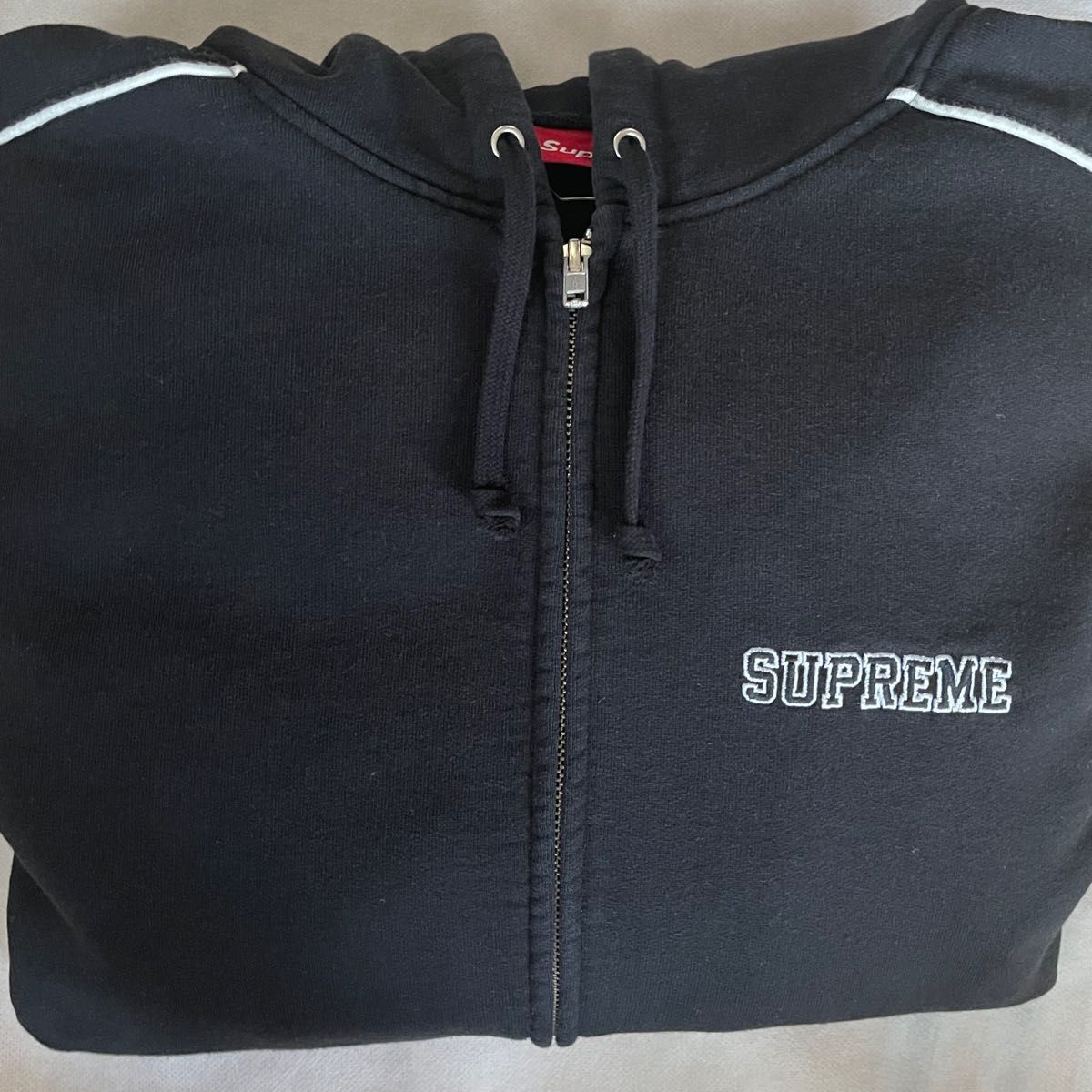 Supreme State Zip Up Hooded Sweatshirt Supreme State Zip Up Hooded Sweatshirt