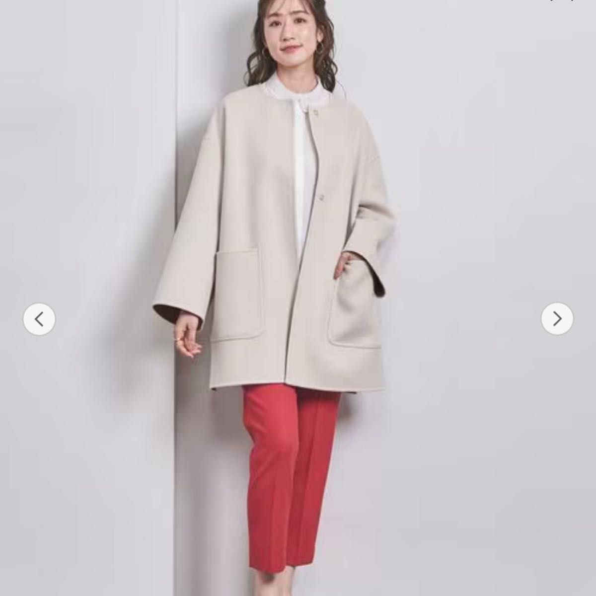 UNITED ARROWS バイカラー リバー ミドルコート|Yahoo!フリマ UNITED ARROWS バイカラー リバー ミドルコート|Yahoo!フリマ