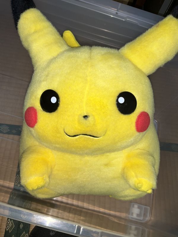 等身大 TOMY ぬいぐるみ ピカチュウ ポケモン BIG 当時物 売買 等身大 TOMY ぬいぐるみ ピカチュウ ポケモン BIG 当時物 売買